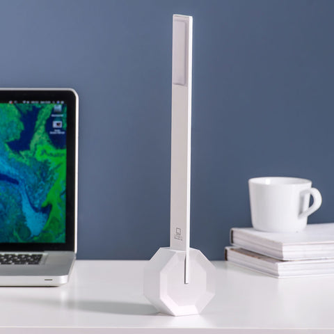 Octagon One Desk Lamp - White