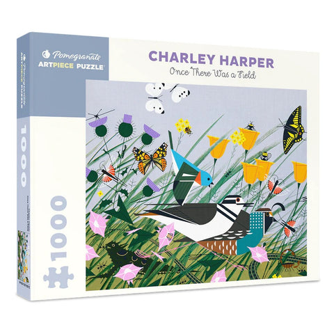 Charley Harper Once There Was a Field 1000 Piece Jigsaw Puzzle