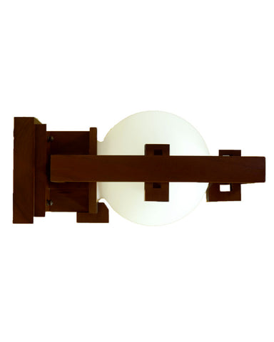 Frank Lloyd Wright Robie Wall Sconce - Walnut