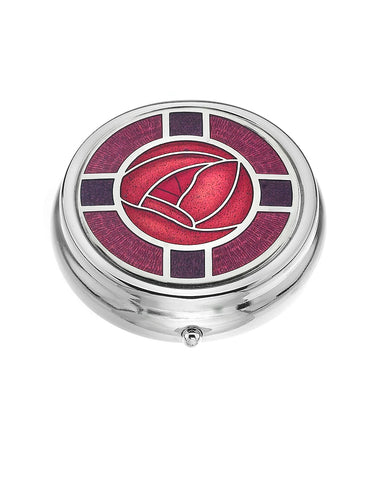 Charles Rennie Mackintosh Rose & Lattice Motif Pill Box