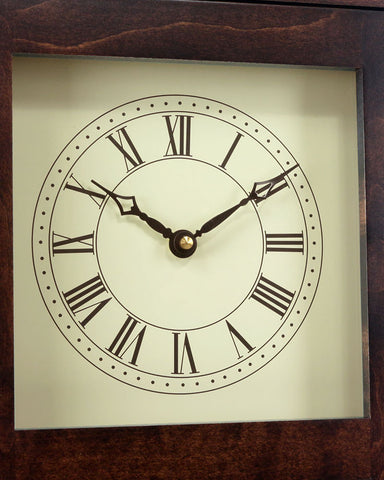 Amish Shaker Craftsman Mantel Clock