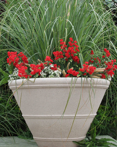 Shaston Planter Vase Tan