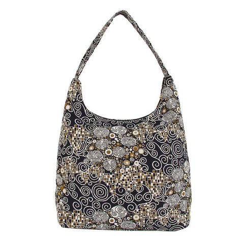 Gustav Klimt The Kiss Tapestry Hobo Shoulder Bag
