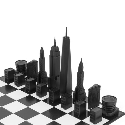 New York Skyline Chess Set