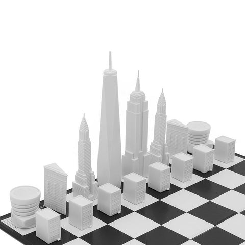 New York Skyline Chess Set