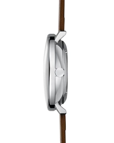 Sternglas Hamburg Automatik Satin Silver Watch