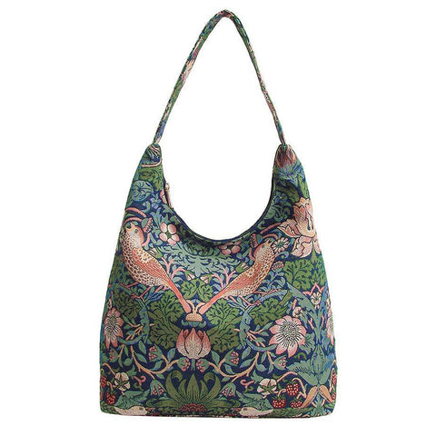 William Morris Strawberry Thief Tapestry Shoulder Bag