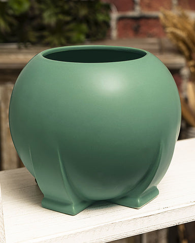Teco Vase - Orb Green