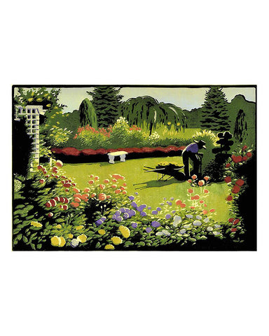 Laura Wilder The Gardener Matted Mini Giclée Print