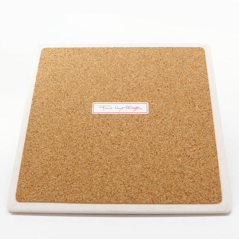 Frank Lloyd Wright Ennis House Sandstone Trivet - Back