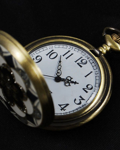 Vintage Style Art Deco Pocket Watch Pendant 2 | Maclin Studio display picture 1