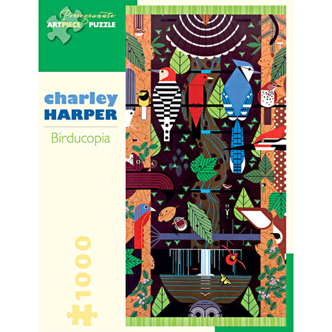 Charley Harper Birducopia 1000 Piece Jigsaw Puzzle