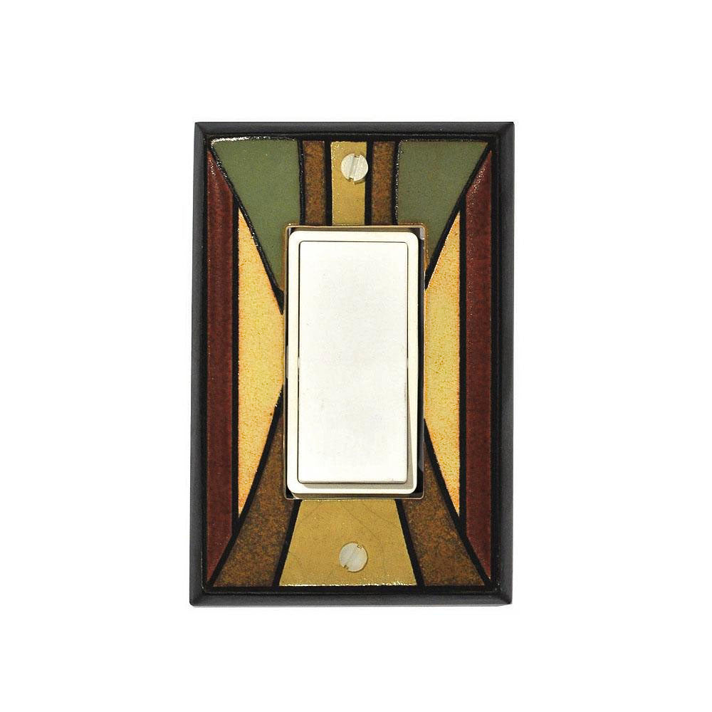 Tile Switch Craftsman Ceramic Tile Switchplate | Maclin Studio